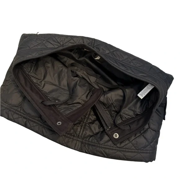 Athleta | Snow Stomper Quilted Puffer Mini Skirt Asphalt / black Size 0 - Picture 5 of 6